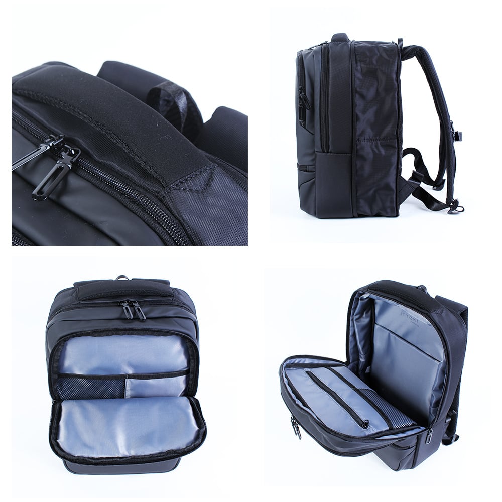 TAZUNEリュック　ブラック本皮 TMX-8507（ITTOKI） | 商品情報 | 十川鞄株式会社