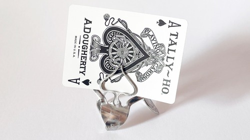 スペードのカードスタンド