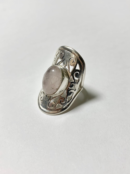 Tibetan Hand Made Gemstone & 925 Silver Ring