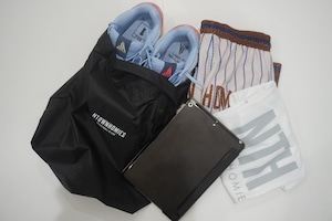 【受注生産】NYLON LOGO BAG color Black
