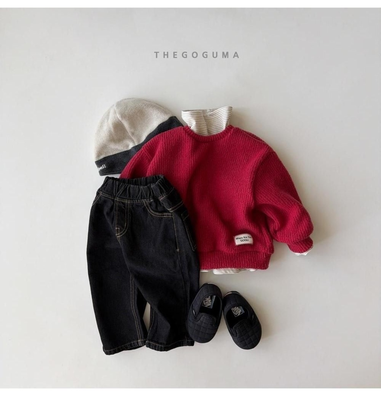 ザゴグマ / THE GOGUMA / マヨトレーナー / 韓国子供服 / キッズ / 26winter〖取寄〗*XS~XL*