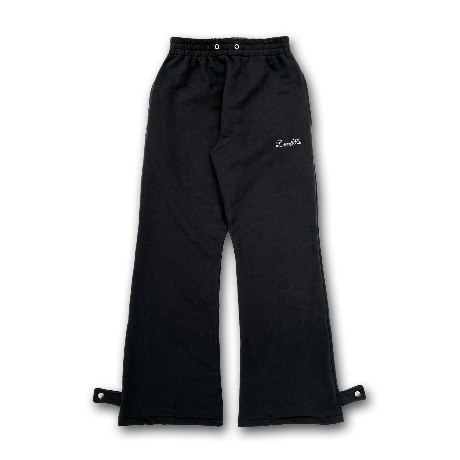 LAST NEST / WIDE LEG WASH SWEAT PANTS | HOLICK