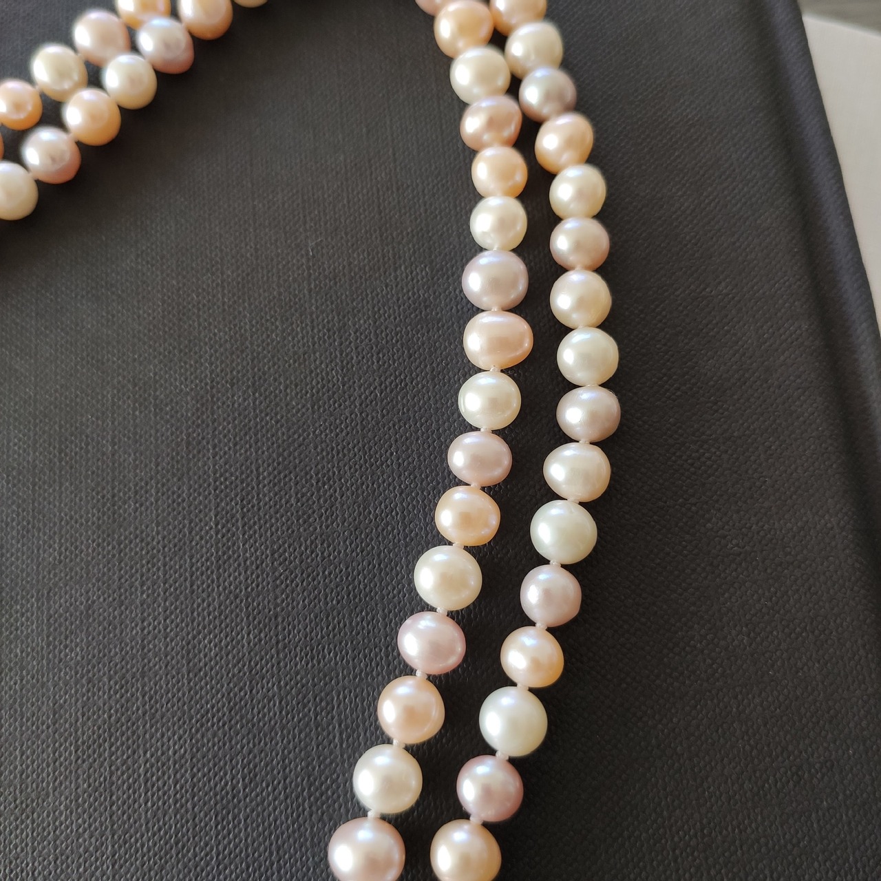 マルチカラーパールロングネックレス | 5106 jewellery