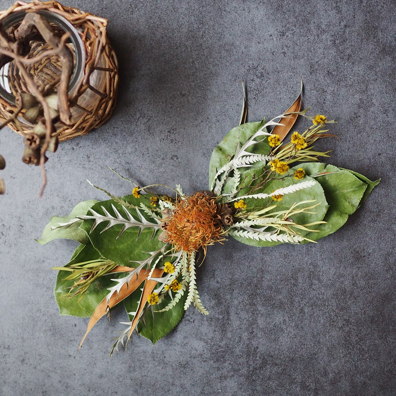 Sale ふわっと広がるまぁるい横向きリボンスワッグ Liilo リーロ