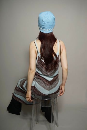 RIBBON BEANIE (SAX) 2406-91-00 | HELK