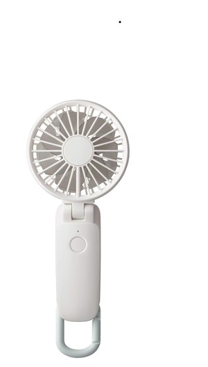 【努力特価】リズム(RHYTHM) ハンディファン 2024 Silky Wind Mobile 3.1ライトグレー 9ZF036RH82
