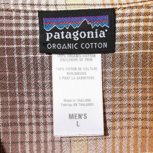 極美品 L 11年 オンブレ A/C Yarn Dye Shirt Patagonia ACシャツ ヤーンダイ パタゴニア
