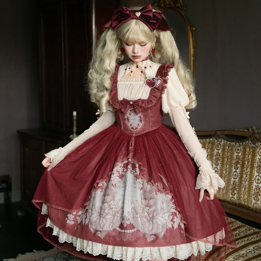 To Alice 2025福袋 Sサイズ 赤 ロリータ ヴィンテージドール To Alice】ヴィンテージドール福袋【一般販売】 - To Alice