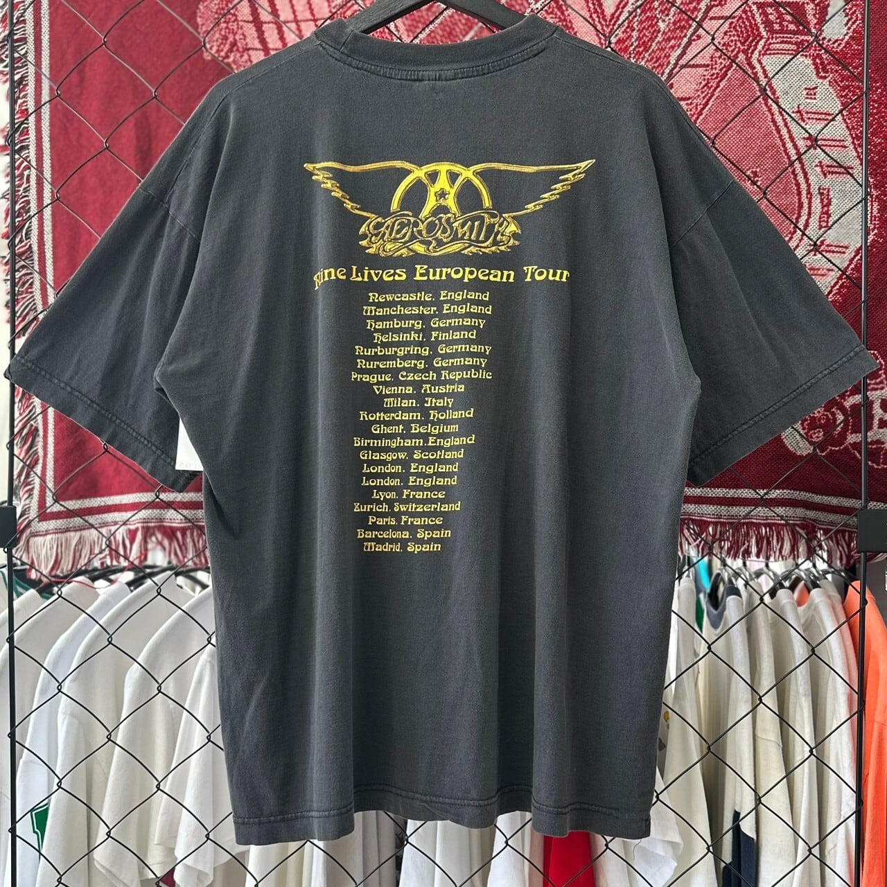 1999 AEROSMITH エアロスミス 日本ツアー Tシャツ