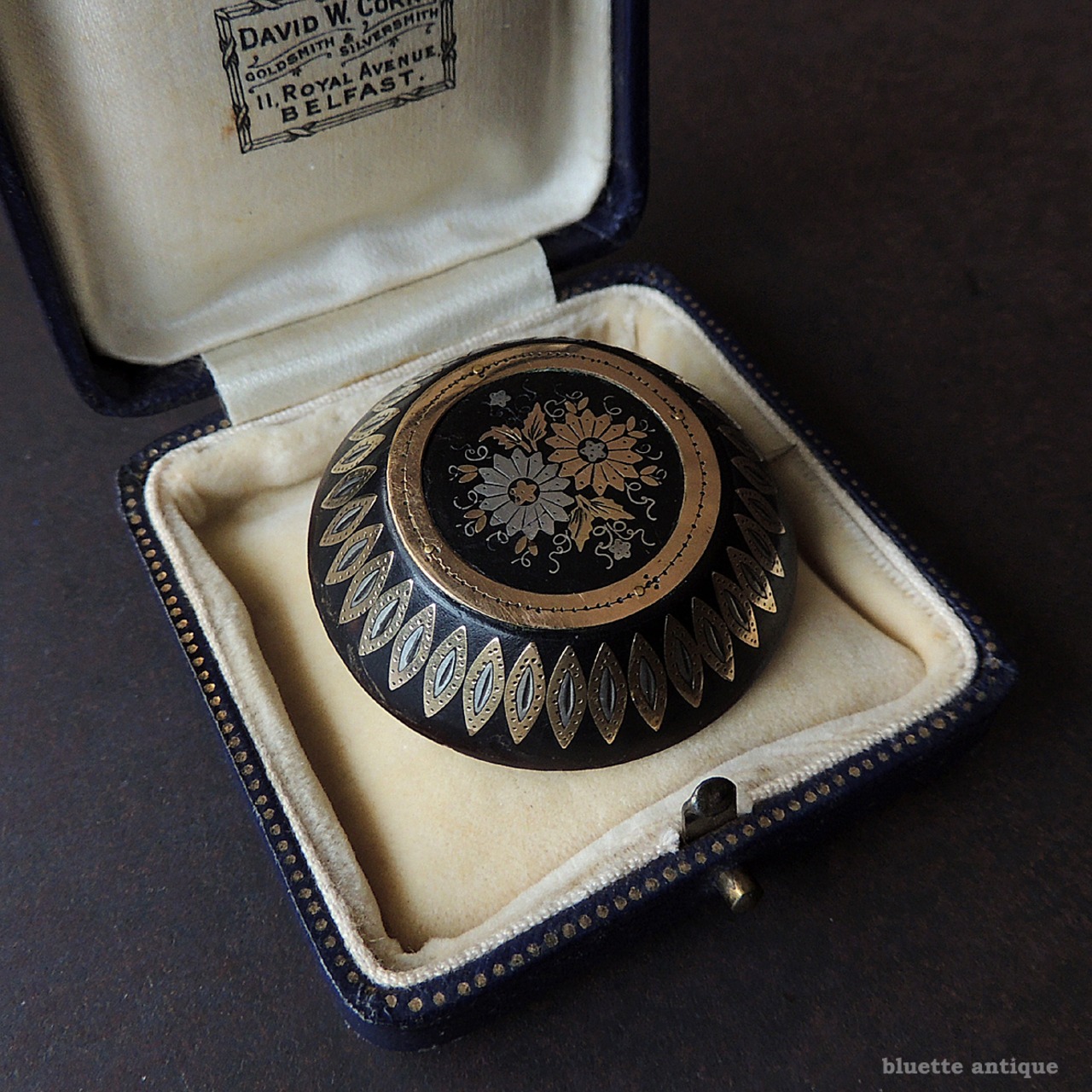 アンティークジュエリー ピクウェ ブローチ 【マーガレット】（ソーティングメモ付）