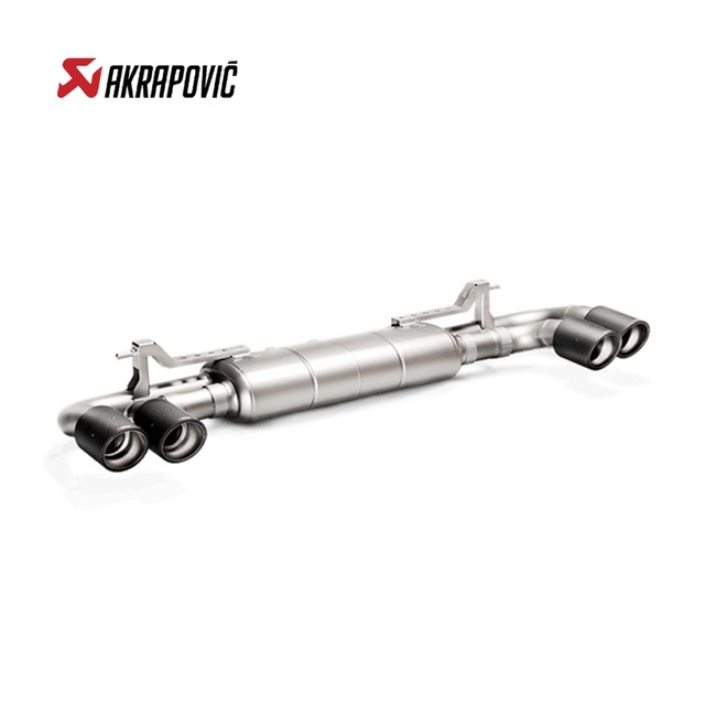 AKRAPOVIC PORSCHE / ポルシェ CAYENNE DIESEL (958) Link pipe (Titanium)