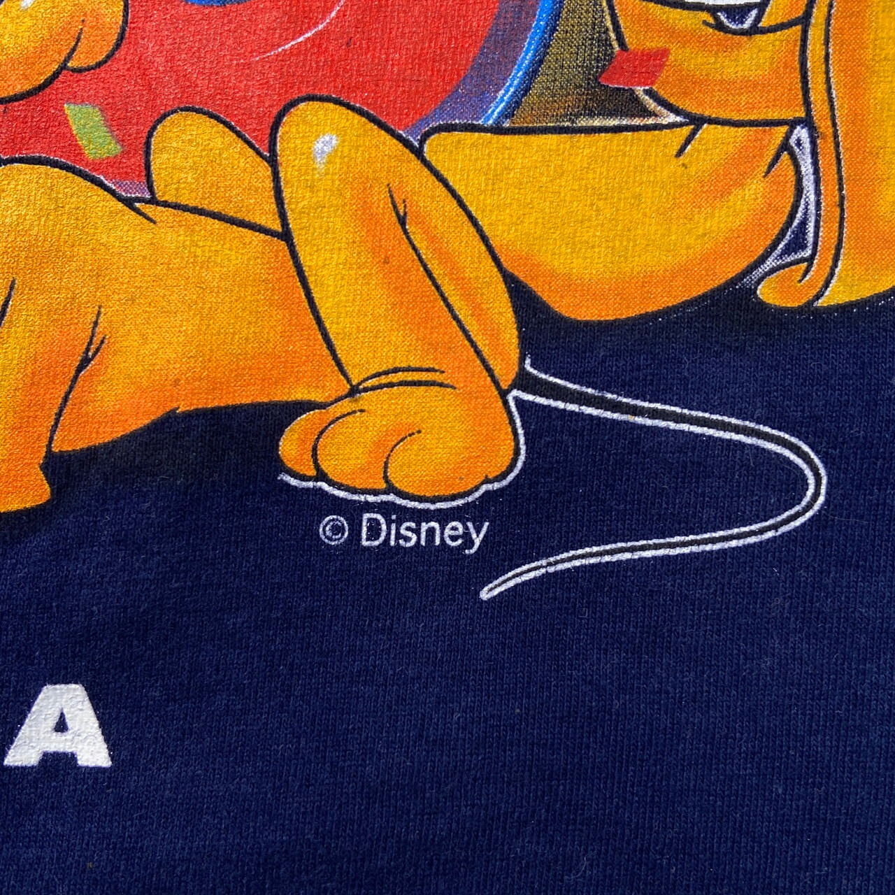 00年代 Disney ディズニー 2000 キャラクタープリント Tシャツ メンズ 