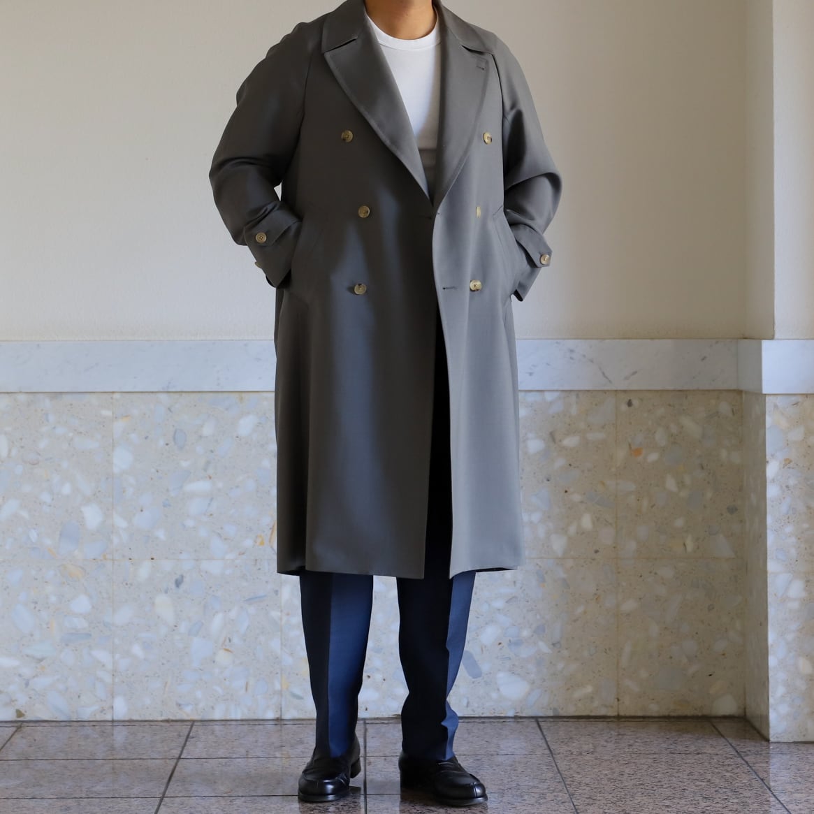 新品】MINTENS Vintage 70s ENGLAND wool mohair Fabric 