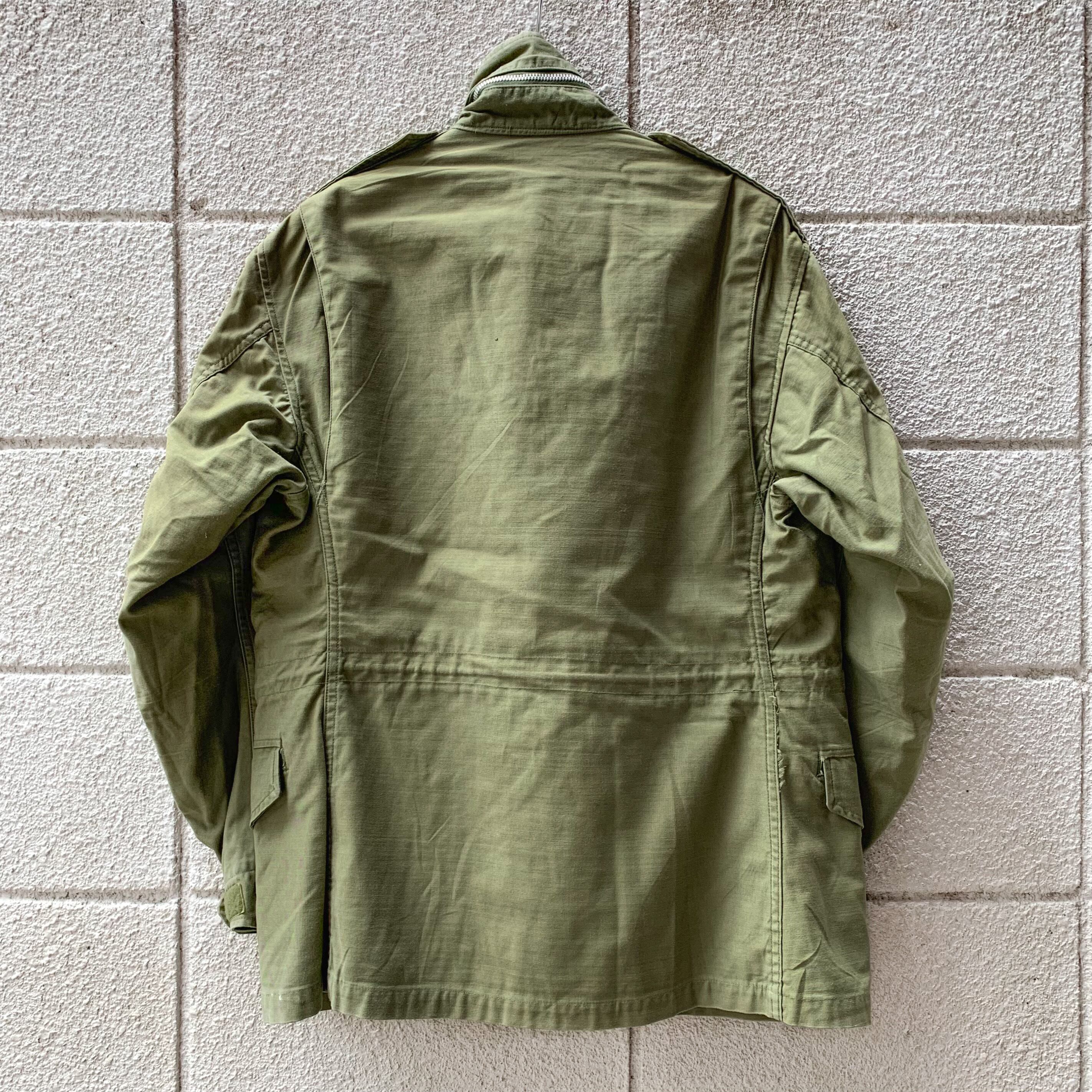 's US ARMY M FIELD JACKET 2nd アルミジップ S Short / 米軍