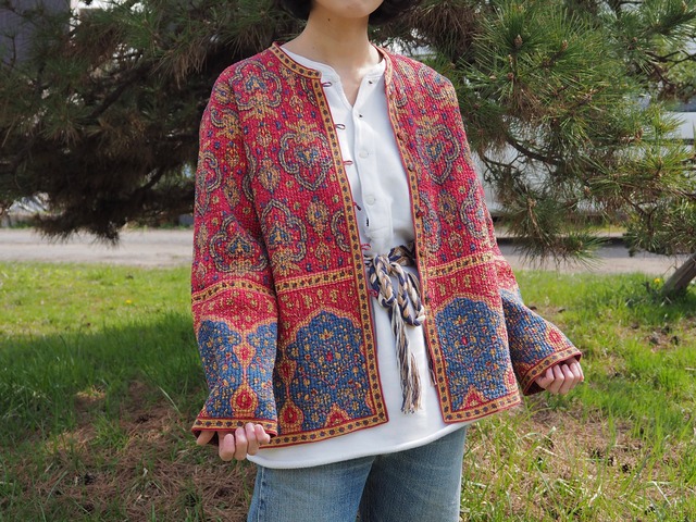 AMERICA reversible quilting jacket