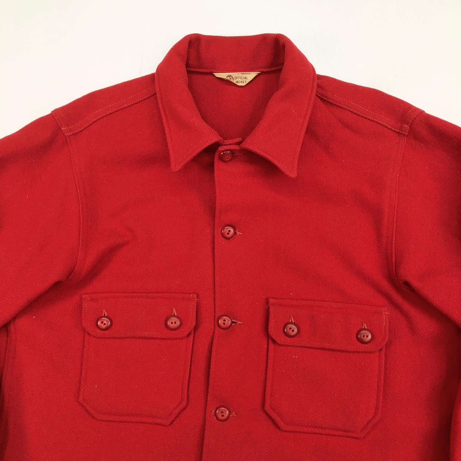 BOY SCOUTS OF AMERICA BSA 60- 70年代 ボーイスカウト ウール