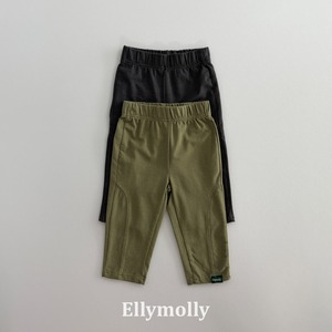 【2点送料無料】«予約»«ジュニアサイズあり»«elly molly» ソフトレギンス 2colors