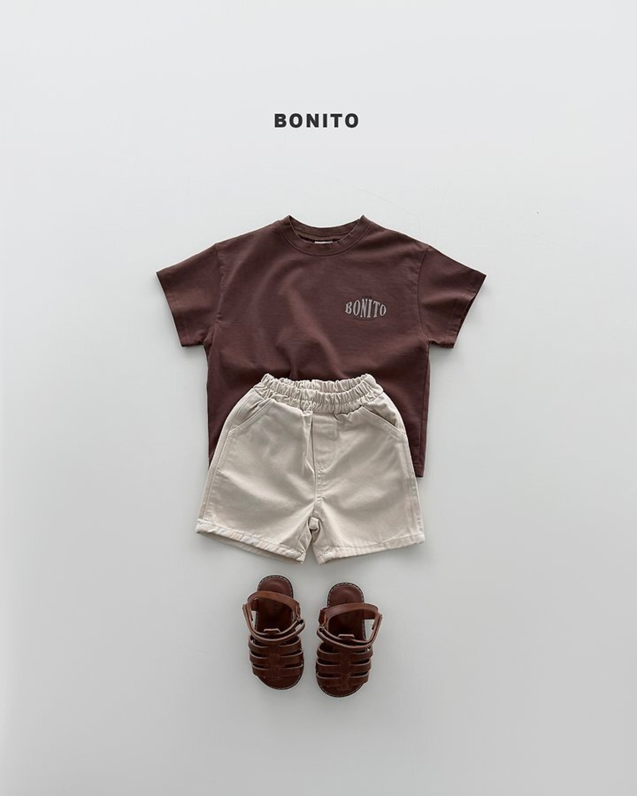 【取寄/韓国直送】BONITO 26/SM  Bonitoロゴ Tシャツ｜夏服｜韓国子供服