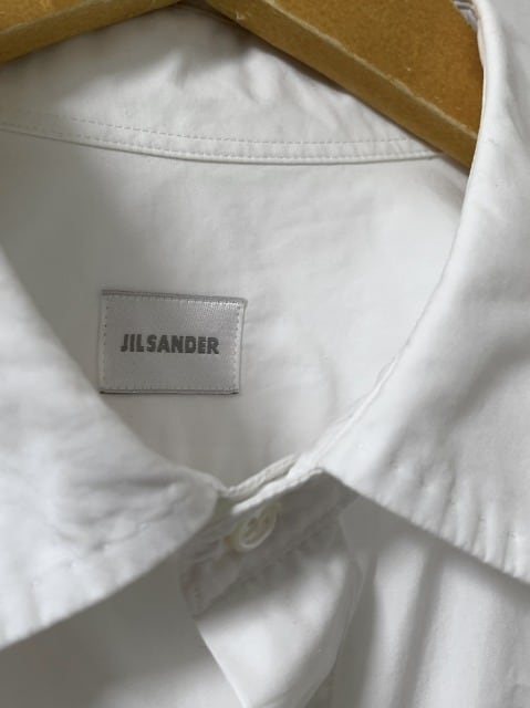 Solid Color Design Long Sleeve Shirt "JIL SANDER"