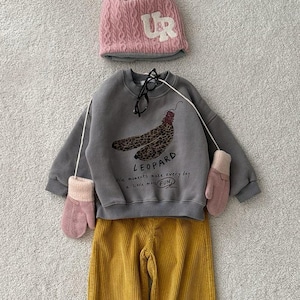 【2点送料無料】«予約»«Urban rabbit» レオパードバナナトップス 2colors