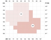 ⭐︎再入荷　バイカラータイツ　BIANCO/NERO STORM　1/2.3/4サイズ　　TRASPARENZE　　