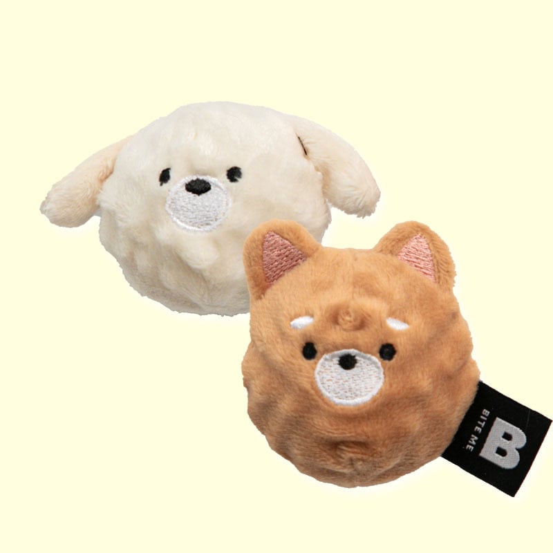 BITEME ワンちゃんのお友達ボールおもちゃ 2個セット ペット 犬