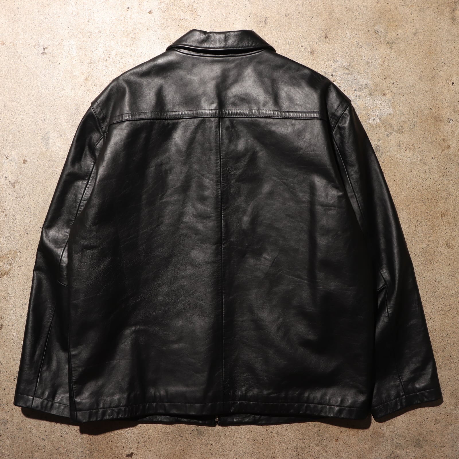 極美品 OLD GAP 90s 牛革 レザージャケット XL オールドギャップ