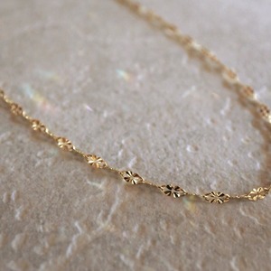 K10 Flower chain Necklace