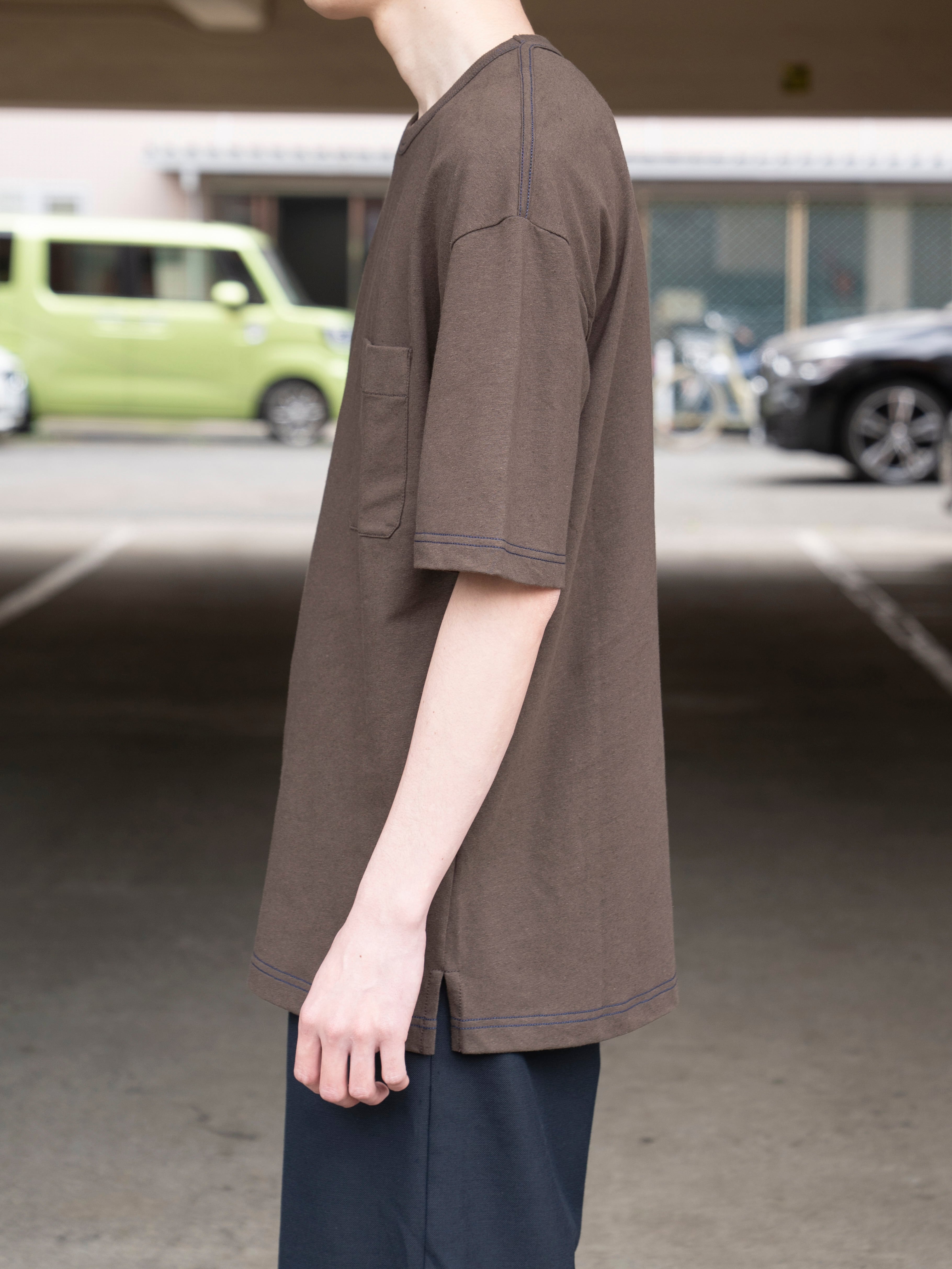 LEMAIRE BOXY SS T-SHIRT RISTRETTO TS0010 LJ1010 | BEST PACKING STORE