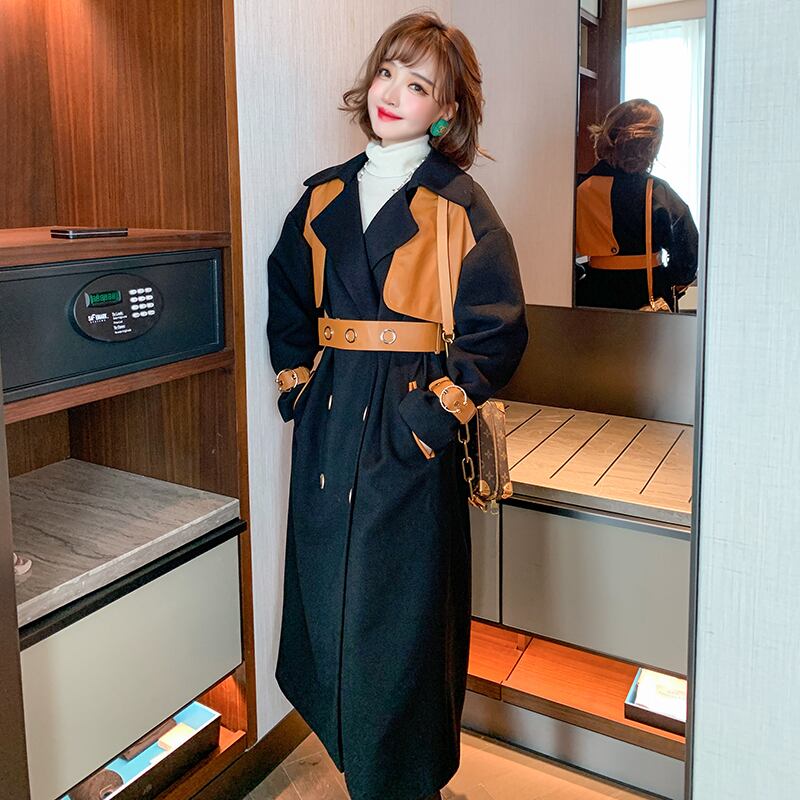 カラーベルト ジャケット オータム 秋物 ウィンター 冬物 ハーネス ステッチ MIUCO34743302884