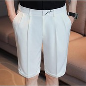 straight leg 3/4 length pants 00363