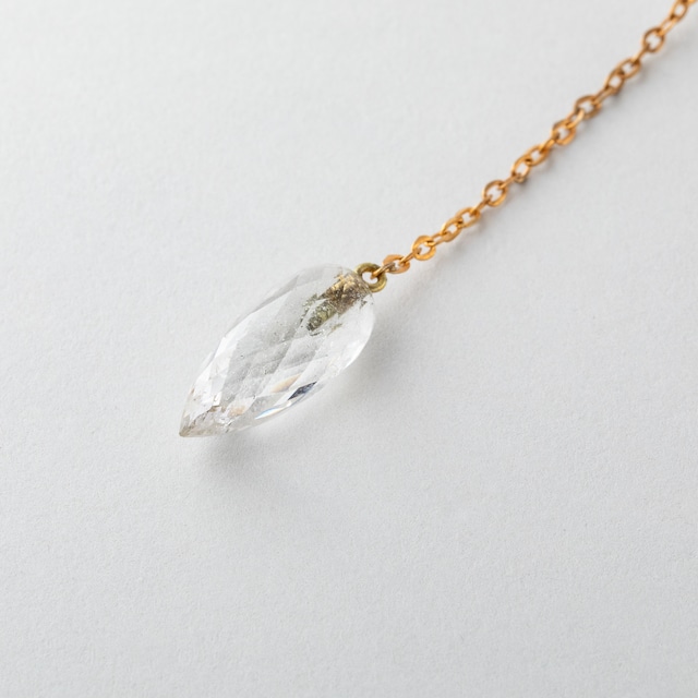 Himalayan Crystal Penduram Diamond cut_No.3220028