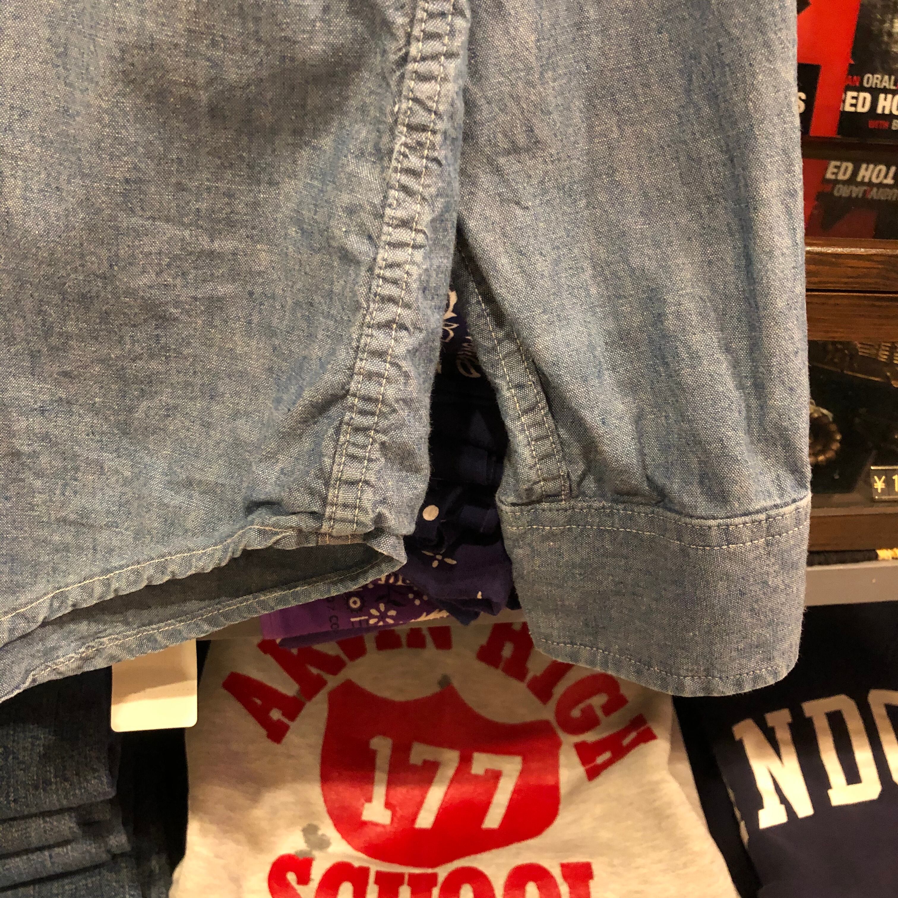 80s ST JOHN'S BAY Chambray Shirt | VOSTOK