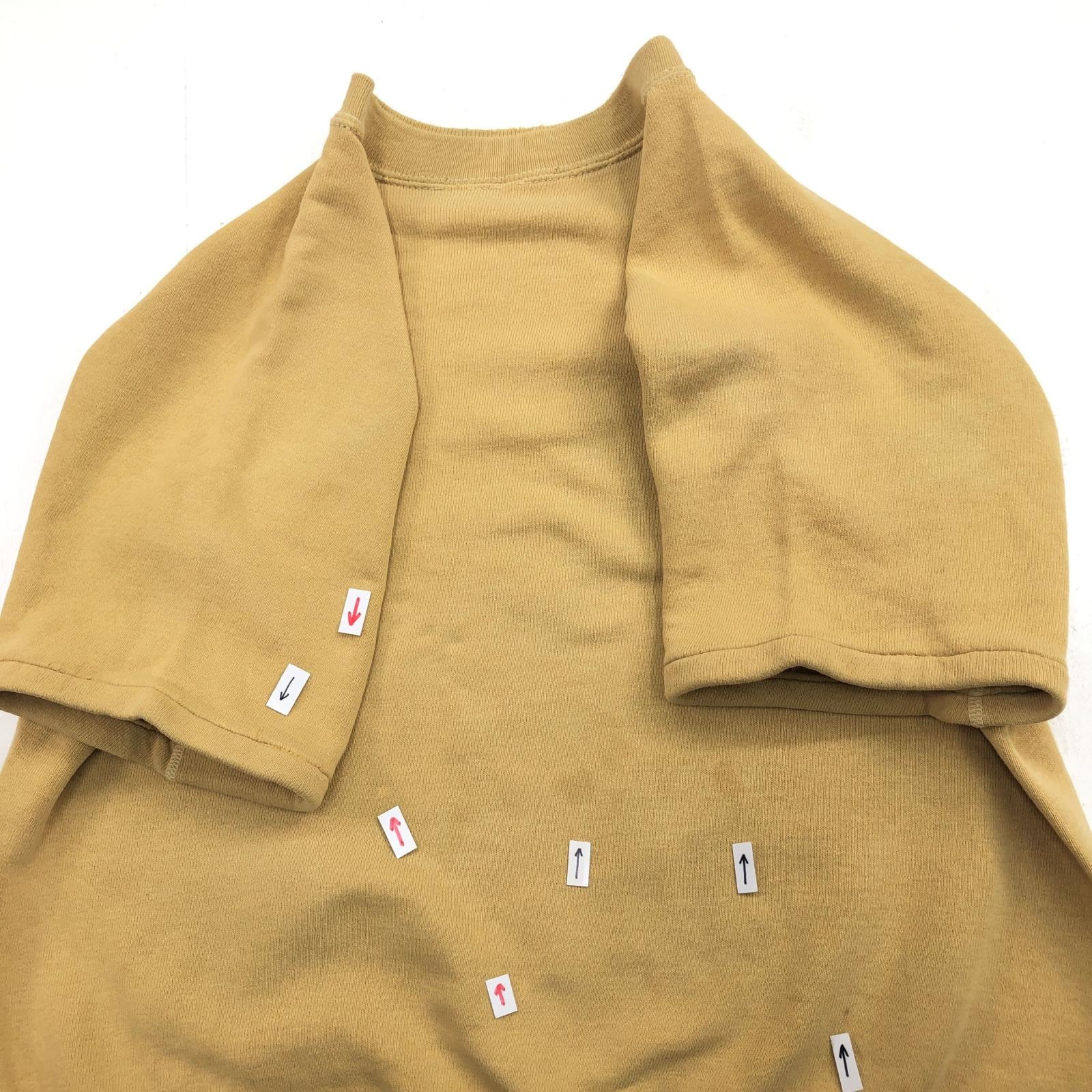 UNKNOWN 60- 70年代 半袖 スウェット カットオフ ラグランスウェット