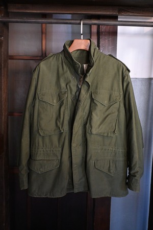 1980's vintage 3rd model M-65 field jacket   khaki 763