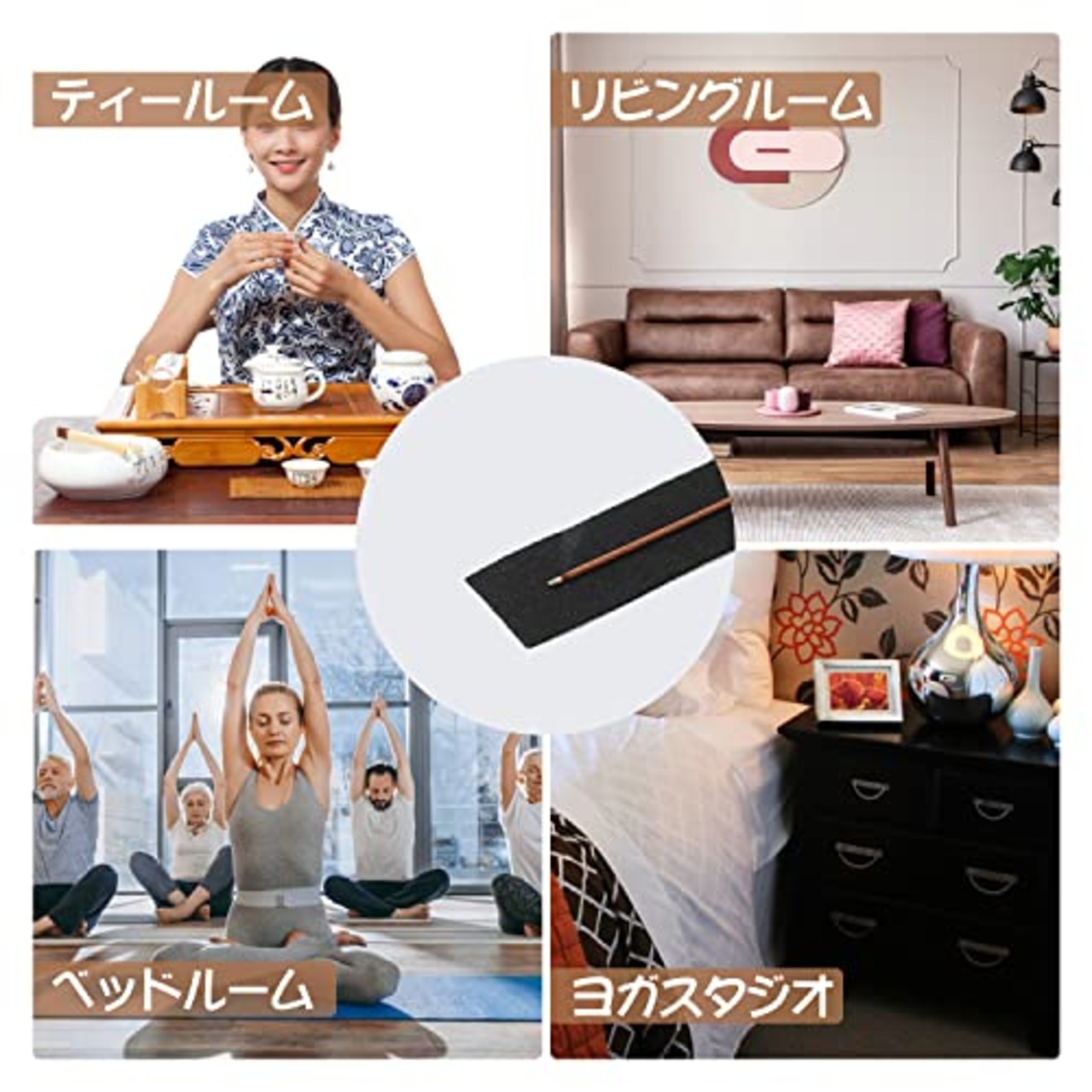 Doyime 横型香炉 不燃綿 線香マット 難燃綿 防火綿 香炉用 10枚セット 香炉 防火シート 香炉用フェルト 防炎 防火 線香 香炉