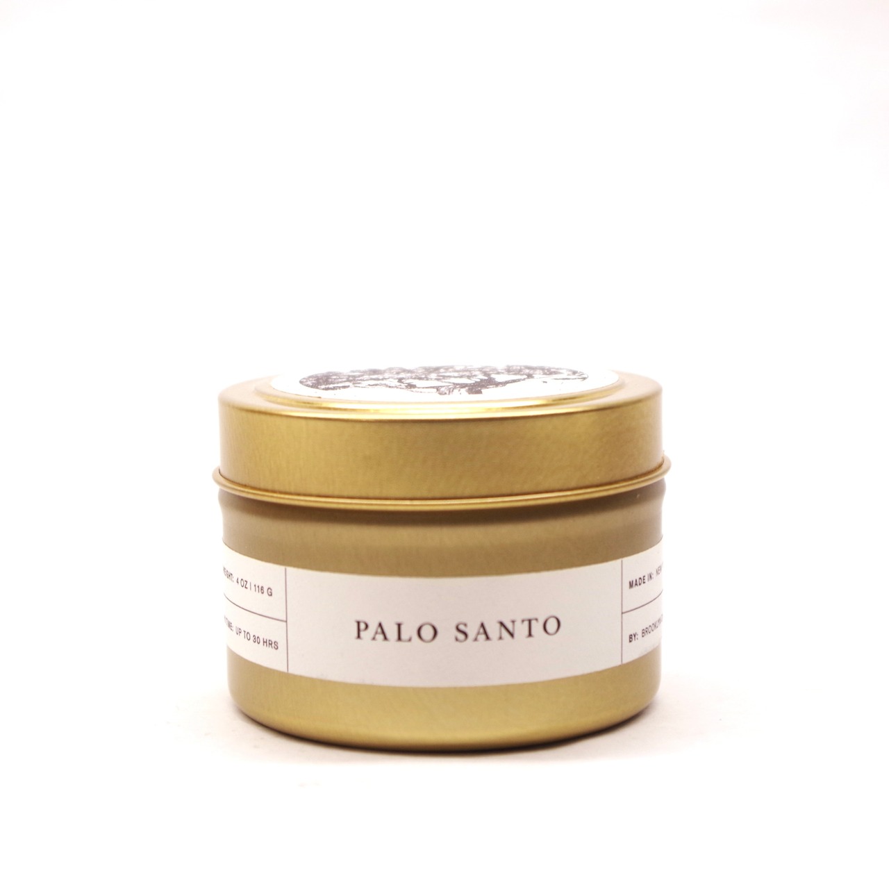 Brooklyn Candle Studio GOLD TRAVEL CANDLE 再入荷