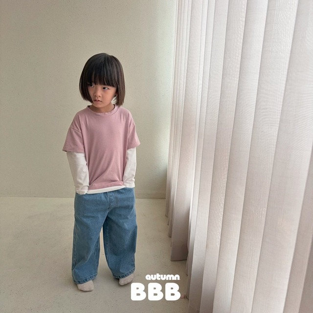《予約》送料無料【Bella bambina】Double Layer Tee