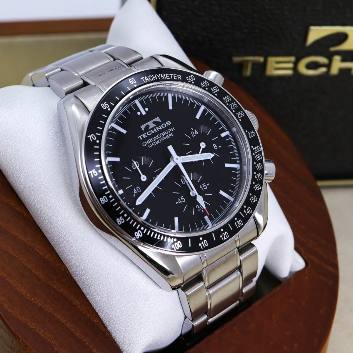 ◇稼働 TECHNOS 腕時計 クロノグラフ メンズ 新品電池 m | Like a 