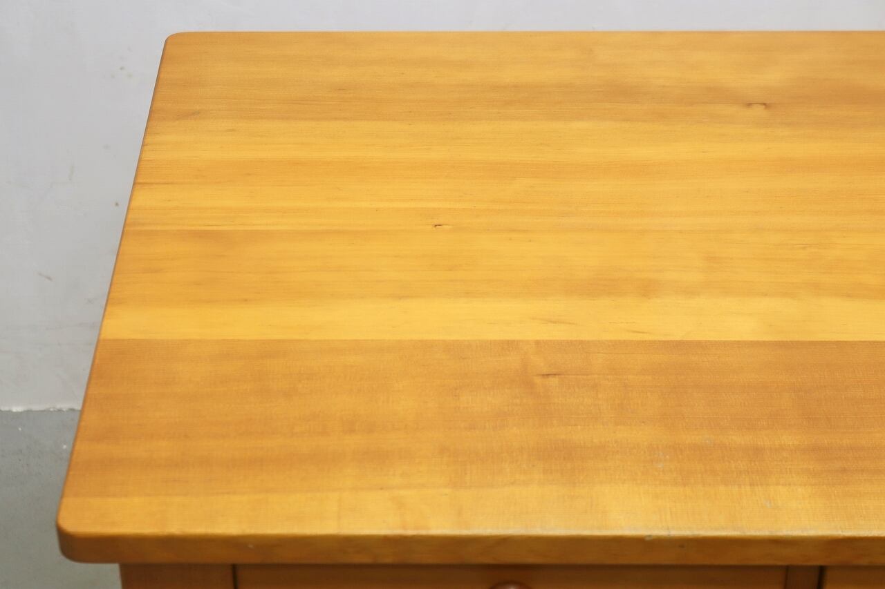 パイン無垢材 コンパクト デスク 学習机 PC 書斎 作業台