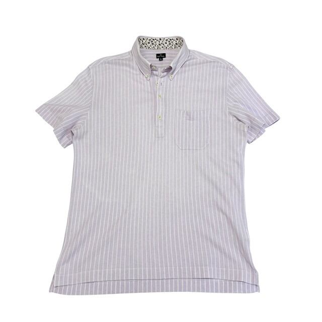 古着 バーバリーゴルフ BURBERRY GOLF ハーフジップ ポロシャツ