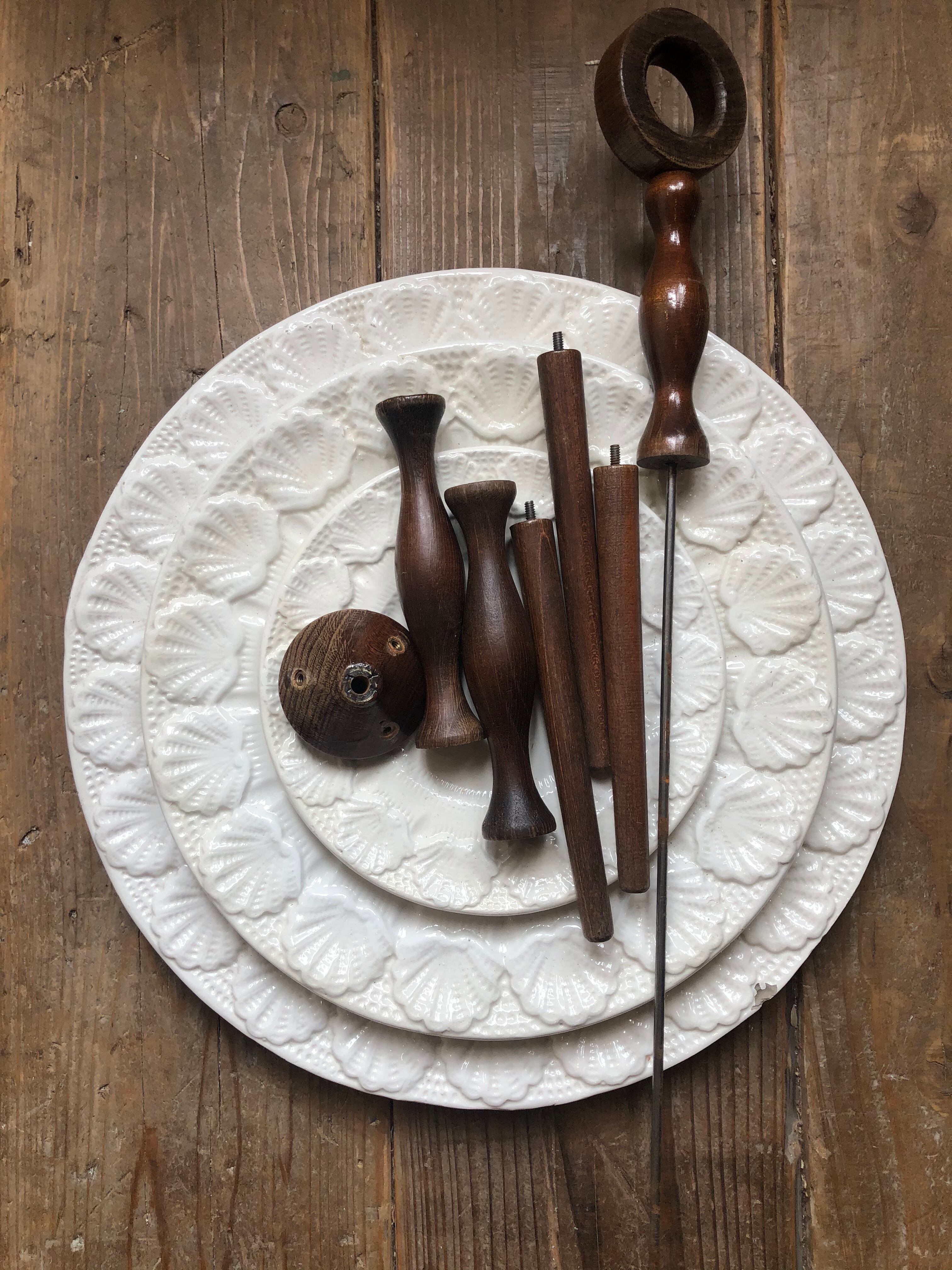 3段 ケーキスタンド 陶器 | Brocante de La Cocotte （フランス