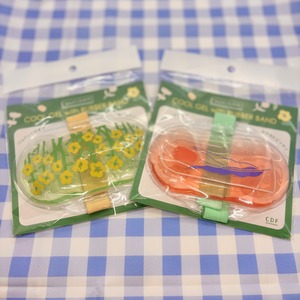 保冷剤 弁当 ジェル 花 トゥデイズプランツ／バンド付きクールジェル