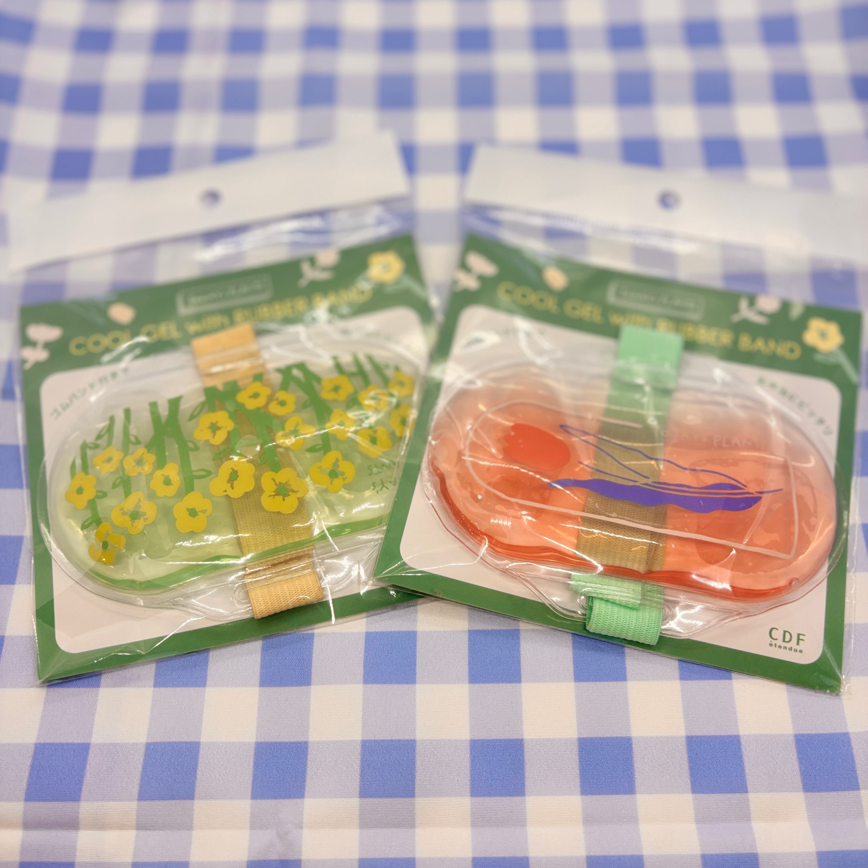 保冷剤 弁当 ジェル 花 トゥデイズプランツ／バンド付きクールジェル