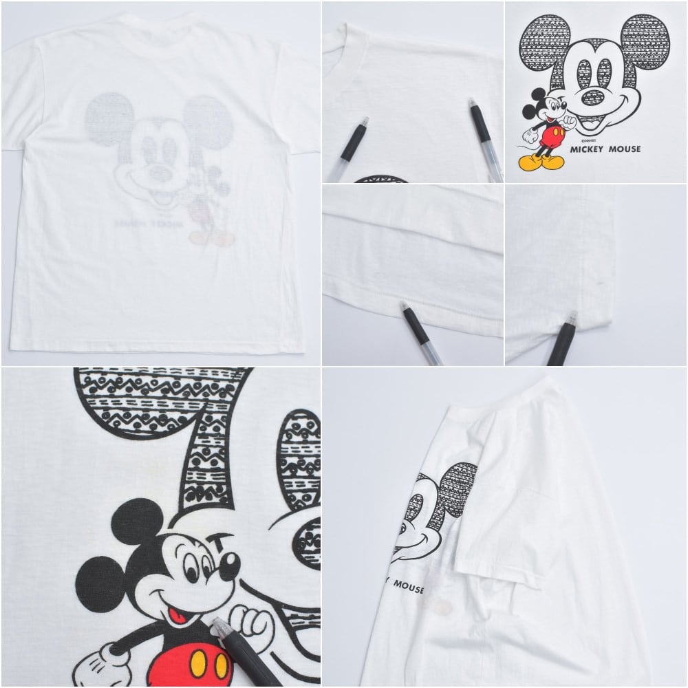 80～90s DISNEY ディズニー MICKEY MOUSE ミッキーマウス 顔ドン