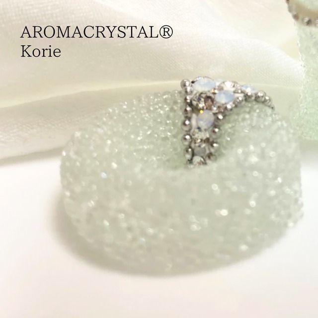 アロマクリスタル　華リースネックレス