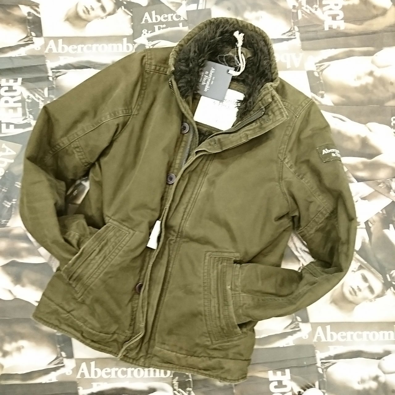 Abercrombie&Fitch メンズボアジャケットLサイズ | ALI神戸店 powered by BASE