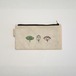 Ashi｜亜紙 Flat Pouch M＊Lotus×Apsara Dance 紙ポーチ バナナ ハンドメイド