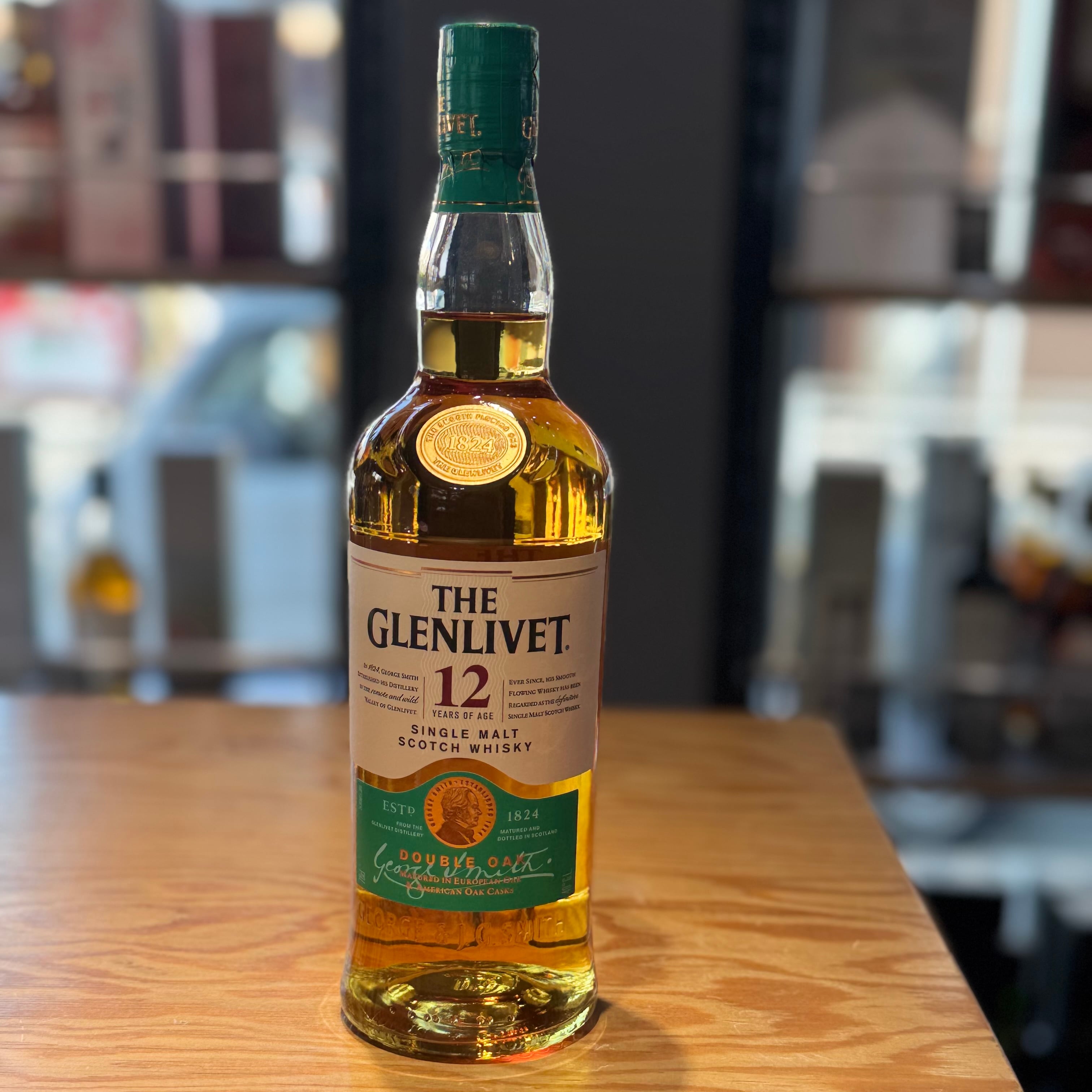 グレンリベット 12年】ダブルカスク 40度 700ml | かわにし酒販