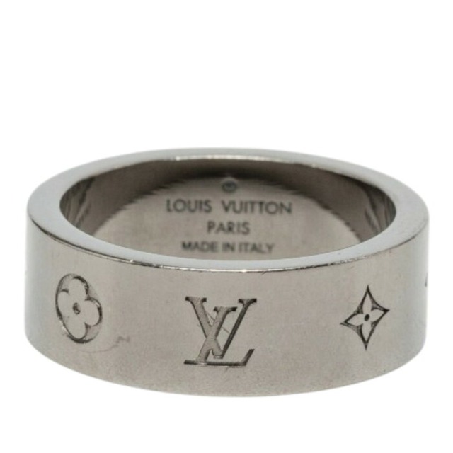 ルイ ヴィトン LV インスティンクト リング 指輪 サイズ M M00513 シルバー メタル メンズ LOUIS VUITTON 【中古】